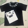 Nieuw luxe merk Dameskleding voor mannen Designer T-shirt Mode Korte mouw Katoen Dames Top Street Wear Zomer Hals Bedrukt T-shirt voor mannen en vrouwen