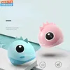 Bonnets de natation Bonnet de bain en Silicone poisson de dessin animé mignon Dino pour enfants protéger les oreilles chapeau de bain pour garçons filles enfants accessoires de piscine 240328