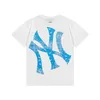 メンズTシャツ夏ファッションメンズレディーンNY TシャツコットンティーアウトドアOネックY2K Tシャツ夏