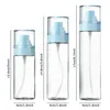 Storage Bottles 1PC Small Refillable Empty Spray Bottle Transparent Plastic Perfume Atomizer Portable Travel Accessories 80/100/120ml