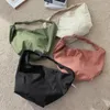 Fourre-tout 2024 sacs en toile femmes décontracté sauvage dames sacs à main couleur unie sac à bandoulière Simple femme messager