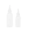 Butelki do przechowywania 20pcs Plastikowe ściskanie przezroczyste dozowniki butelka z końcówką do żywności farbowanie salonu fryzjerskiego (10pcs 30 ml