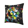 Kissen Exploding Rubix Rubics Cube Throw Case Hip Hop für Zuhause Sofa Stuhl dekorative Umarmung Kissenbezug