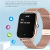 ZL54C Nouvelle montre intelligente pour les hommes Femmes Full Touch Sports Sports Fitness Watches Bluetooth appelle la montre-bracelet Smartwatch numérique