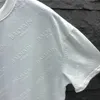Zomer Luxe Dames Heren T-shirts Ontwerpers Kleding Losse T-stukken Tops Man Casual Straat graffiti Shirt Sweatshirt Korte mouw T-shirts Offs WhiteK12