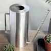 Latas regador de pescoço longo para plantas de casa regador de metal pequeno para plantas de interior rega de flores