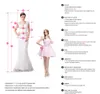 Apliques de renda Xale de casamento Bolero Jaqueta de casamento nupcial manga 3/4 Branco Marfim Top Coat h2c6 #