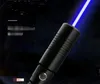 CHAUD!SOS militaire haute puissance 5000000m 450nm pointeur laser bleu lampe de poche laser faisceau le plus puissant torche laser chasse + lunettes + boîte en métal