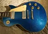 LIMITADA DE CUSTÊNCIA LIMITADA 1968 PAUL MINI Humbucker Blue Sparkle Vos Electric Guitar 258