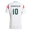 2024 Hungary Mens Soccer Jerseys National Team SZOBOSZLAI LANG SZALAI GAZDAG SALLAI NAGY Home AwayFootball Shirts Short Sleeve Uniforms