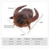 Hundkläder Funny Horn Headgear Pet Hat Headwear Wig Cat Halloween klädtillbehör för stora hundar leveranser