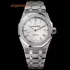 AP Iconic Wristwatch Royal Oak Series 15450ST OO.1256ST.01 White Plate Precision Steel Mens Sports Machinery Watch