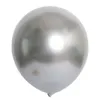 Party Decoration Balloons Decor 50st Chrome Shiny Metallic Latex för födelsedagsbröllop Grad Gift Home Supply