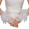 2019 Hot Koop Hoge Kwaliteit Witte Korte Paragraaf Elegante Rijnste Bruids Handschoenen Bruiloft accories o54w #