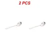 Spoons 1/2PCS Creative Spoon Weight: 25g Size: 15.1 3.4 0.25cm Ins Style One Piece Small And Portable Dessert Kitchenware