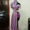 Kadın Kulüp Kutup Dans Giyim Yüksek Bel Caz Kostüm Performans Giyim Cosplay Özelleştir Seksi DJ Singer Sahne Kıyafetleri E7OF#