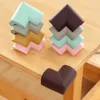 Window Stickers 4Pcs Baby Table Corner Protector Safety Protection Guards Child Kids Furniture Edge Cover Pad Bumper Anti-collision Foam