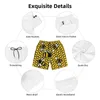 Men's Shorts Swimwear Honeycombs Bright Background Gym Summer Cool Classic Beach Short Pants Print Surfing Quick Dry Swim Trunks