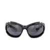 Nowe style europejskie i amerykańskie w stylu Y2K Style B Nieregularne okulary przeciwsłoneczne Sawtooth Męskie i żeńskie gwiazdy internetowe same hedgehog Okulary przeciwsłoneczne 5977