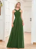 Lucyinlove Elegant Chiff Green Formal Evening Dr 2024 Women Sexig Backl Wedding Party Bridesmaid Dr Floor-Lenght Prom X9HC#