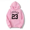 Men's Hoodies Sweatshirts 2023 Autumn/Winter Mens Warm Sweater Popular Basketball 23 Fashion Printed Outdoor Sports HoodieL2403