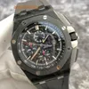 AP Iconic Wristwatch Mens Royal Oak Offshore 44mm Diameter Automatic Mechanical Gentlemen Watch Sports and Leisure Luxury Watch 26400AU.OO.A002CA.01