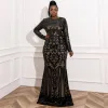 Vêtements ethniques Plus Taille Robes de soirée à paillettes africaines pour femmes 2022 Dames élégantes Robes de soirée Kaftan Robe longue Dashiki Vêtements D Dhoop