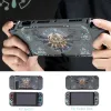 Fall PC MATTE Hard Cover Crystal Shell Full Back Protector för Nintendo Switch/NS OLED Joycon Controller Skyddsskinn