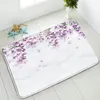 Bath Mats Chinese Style Flowers Bird Mat Bathroom Indoor Floor Carpet Non-Slip Water Absorption Pad Kitchen Doormat Washable Foot