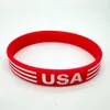 Bracelet drapeau américain, Bracelet commémoratif du jour de l'indépendance des états-unis, fête patriotique, vente en gros