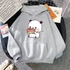 Bubu Dudu Hoodie Mulheres Casual Carto Aesthetic Moletom Kawaii Gráfico Harajuku Pulôver Plus Size Outono Inverno Hoodie k7Hh #