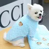 Bluzy z kapturem dla psów ubrania dla psów zima i jesienna kurtka kota odzieży Yorkies Teddy Leisureat