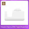 Kontrollera YouPin Kaco Lemo Tape Dispenser med 2 rullar för kontorsskola med Staples Tape Cutter Dispenser Det Nonslip Base