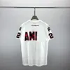 Camiseta masculina designer marca de manga curta pulôver algodão puro solto respirável moda masculina e feminina t y2k7