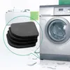 Badmattor högkvalitativa tvättmaskiner som inte glider kylskåp Anti-Vibration Pad 4st/Set