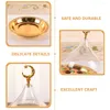 Dinnerware Sets Cake Stand With Dome Transparent Lid Pan Wedding Decor Dessert Protective Cover