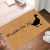 Carpets Soft Full Size Blanket Words Doormat Indoor Outdoor Front Porch 60 40CM Bedroom Entrance Patio Decoration Supplies