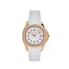 Luksusowe zegarki projektanta mechaniczne zegarki Aquanaut Luce 5268/200R-001 Rose Gold Diamond Bezel White Dial Automatyczna zegarek