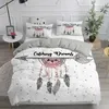 Dream Catcher Bedding Set Elegant Bohemian Duvet Cover Queen 240x220 Ethnic Quilt Single Double King Comforter Bed 240329