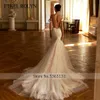 Ethel Rolyn Mermaid Düğün Dresleri Kadınlar İçin Beadl Beading Frs Parlak Aletler Sevgilim Gelinlik Vestidos De Novia R3AS#