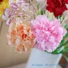 Dekorativa blommor 5 datorer Fake Artificial Carnation Silk Flower Home Party Decoration F345