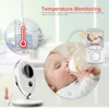 Wireless LCD Audio Video Baby Monitor VB605 Radio Nanny Music Intercom IR 24h Portable Baby Camera Baby Walkie Talkie Babysitter 240326