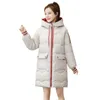 down parka women winter hooded m coat plus size lg hooded clothes loose jacket color quilted jacket bread 2008 e6Co#