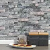 Väggklistermärken 9 st borttagbar mosaik tegel badrum kök klistermärke enkel ren simulering diy modern restaurang självhäftande kakel trappa