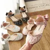 meninas princesa sapatos bowknot bebê crianças sapatos de couro preto branco rosa infantil criança crianças proteção dos pés sapatos casuais g2Hh #