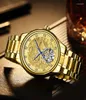 Horloges FNGEEN Heren Top Luxe Gouden Horloge Waterdicht Automatische Mechanische Horloges Dragon Diamond Tourbillon Klok Relogi1948262