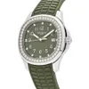 Relógio de designer de luxo relógios mecânicos Aquanaut Luce 5267/200a-011 senhoras aço inoxidável verde dia... relógio de pulso automático