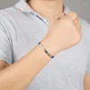 Schakelarmbanden Befoshinn 10 mm breedte man puur titanium met 99,999% Germanium kralen Pulseras gezondheid trendy Italiaanse charme