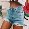 Shorts femininos venda quente verão mulher denim shorts cintura alta jeans rasgados moda sexy feminino S-2XL transporte da gota novo 240329