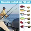 Ny Tail Spinner Metal Vib Shad Casting Shore Jig Vibration Lure Jigging Spoon Artificial Fishing Tackle Bait X6O1